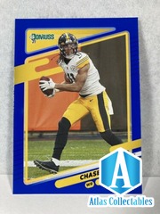 Chase Claypool  2021 Donruss Blue Press Proof #27 - Pittsburgh Steelers